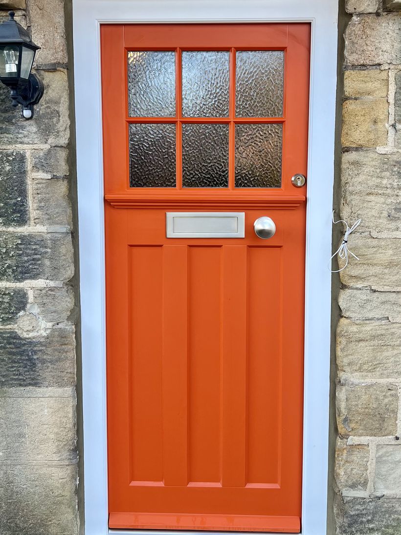 1930s Hardwood Front Door, made by Bailey-Hague Joinery