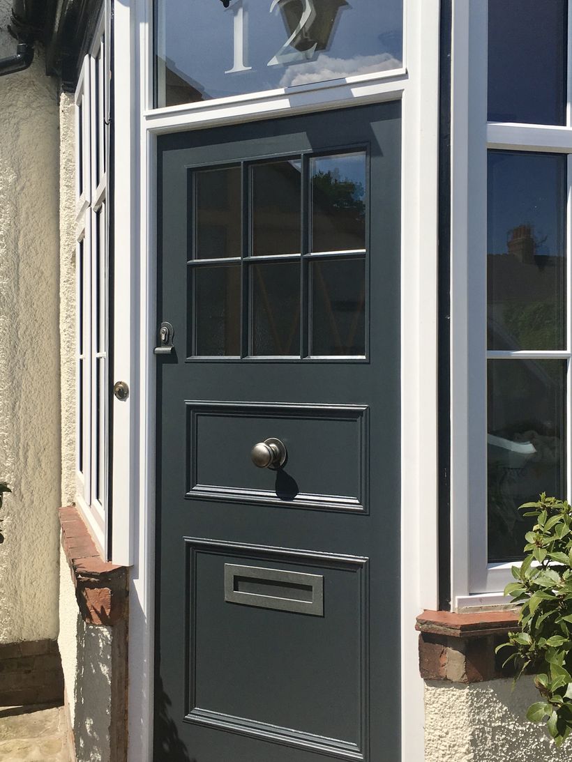 3-Panel Accoya Door, York, made by Bailey-Hague Joinery