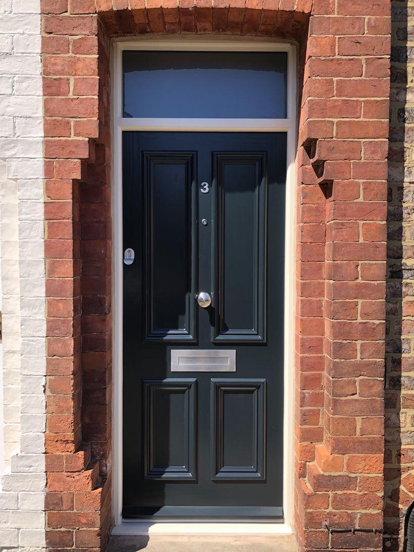4-Panel Entrance Door, Harrogate, made by Bailey-Hague Joinery