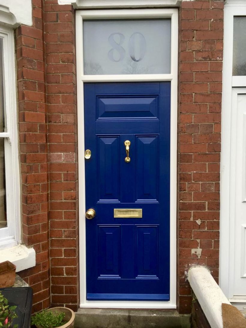 5-Panel Timber Entrance Door, Leeds, made by Bailey-Hague Joinery