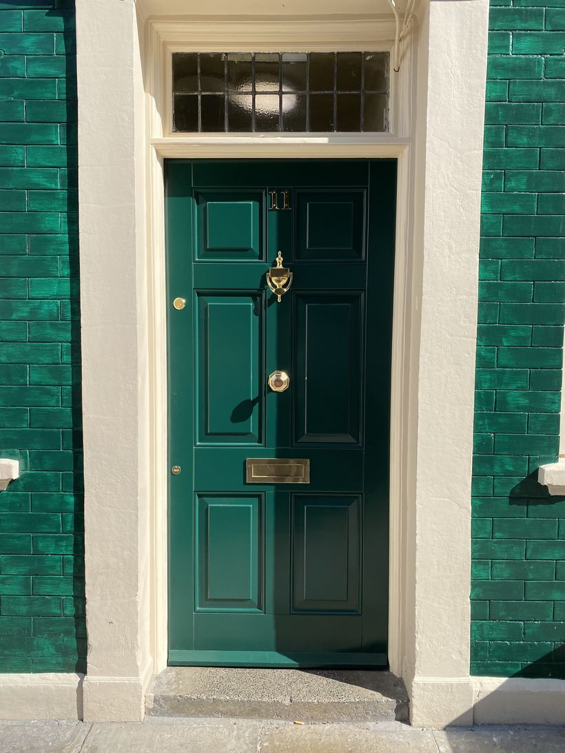 A-Rated Wooden Door, York, made by Bailey-Hague Joinery