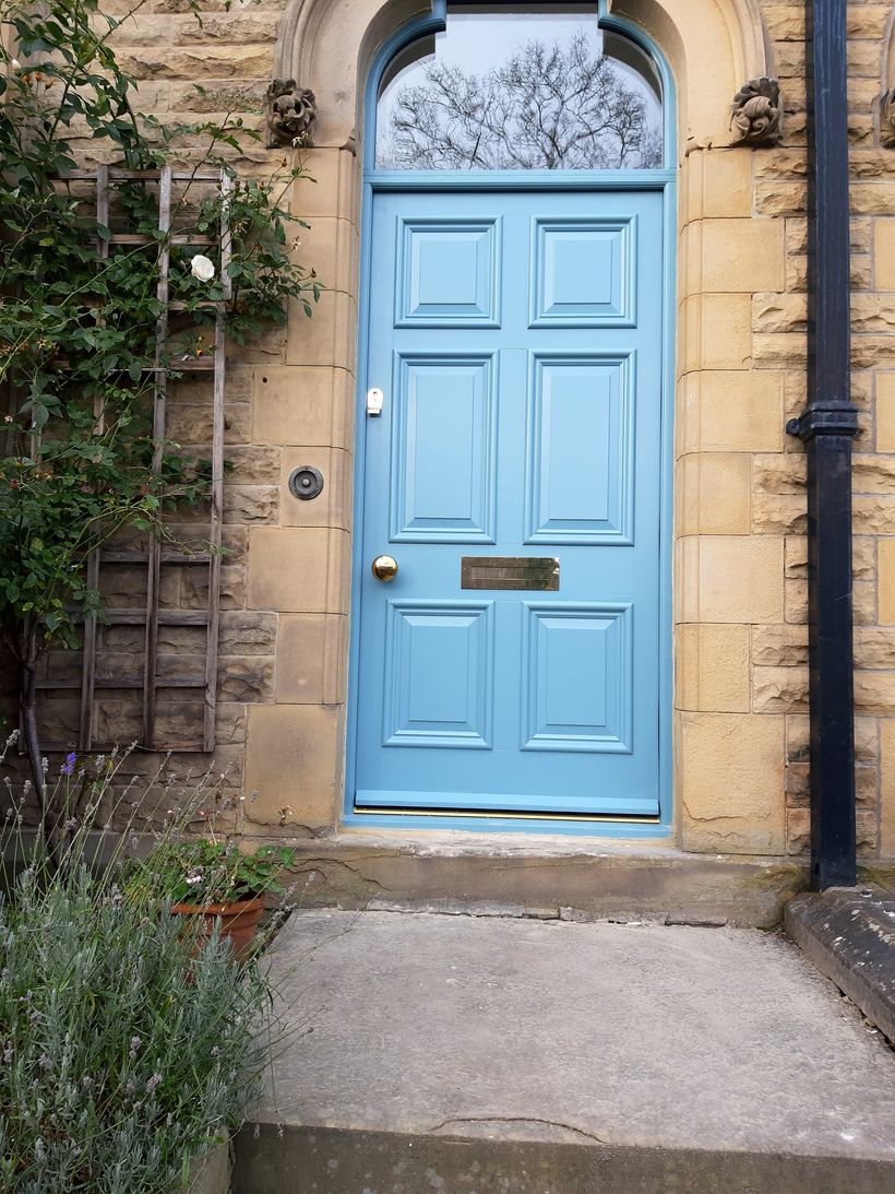 Accoya Front Door, Leeds, made by Bailey-Hague Joinery