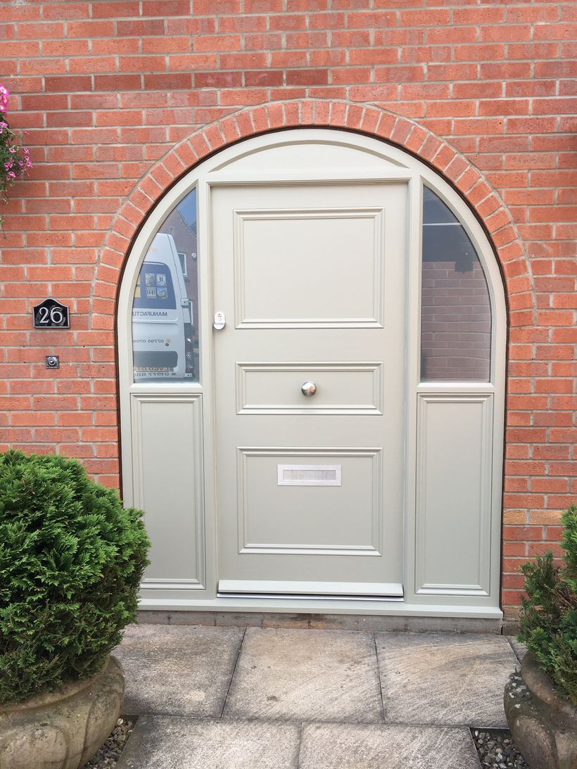 Bespoke Wooden Door, York, made by Bailey-Hague Joinery