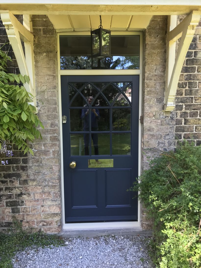 Cottage Accoya Door, York, made by Bailey-Hague Joinery