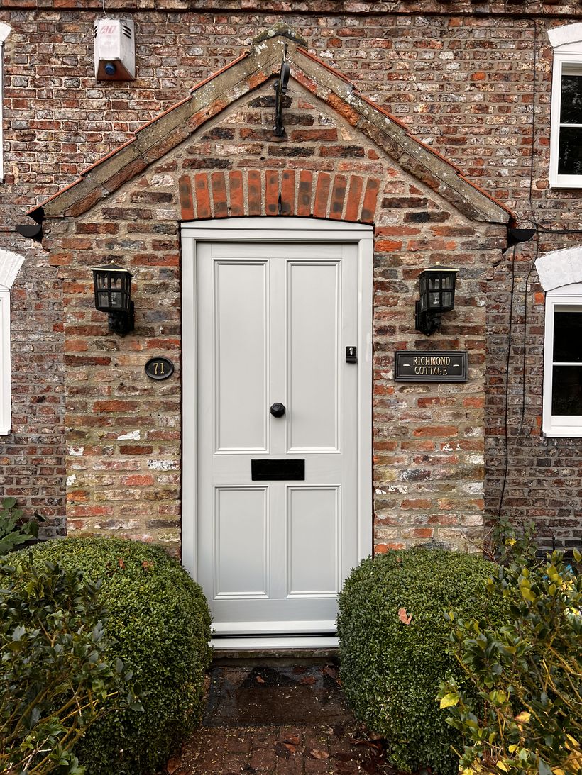 Cottage Wooden Door, York, made by Bailey-Hague Joinery