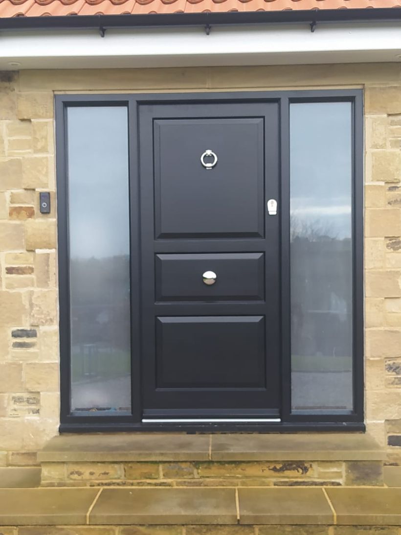 Grand Entrance Door, York, made by Bailey-Hague Joinery