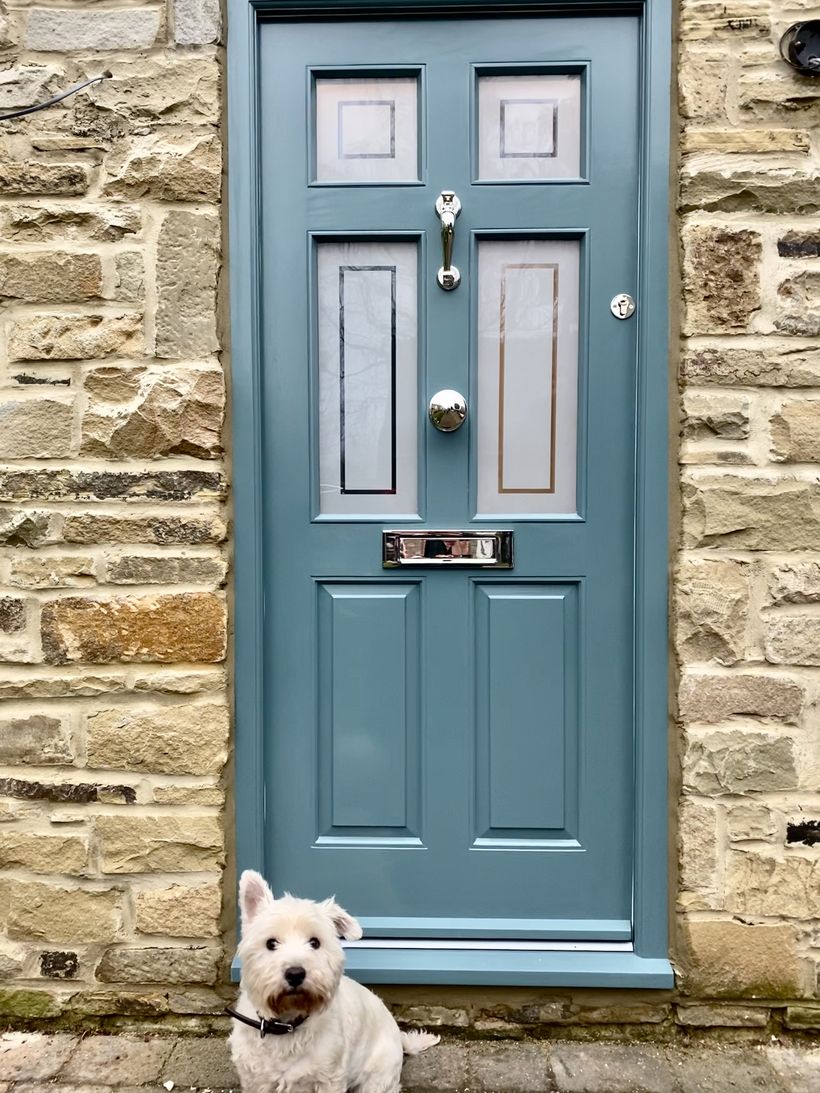 Hardwood Door, Leeds, made by Bailey-Hague Joinery