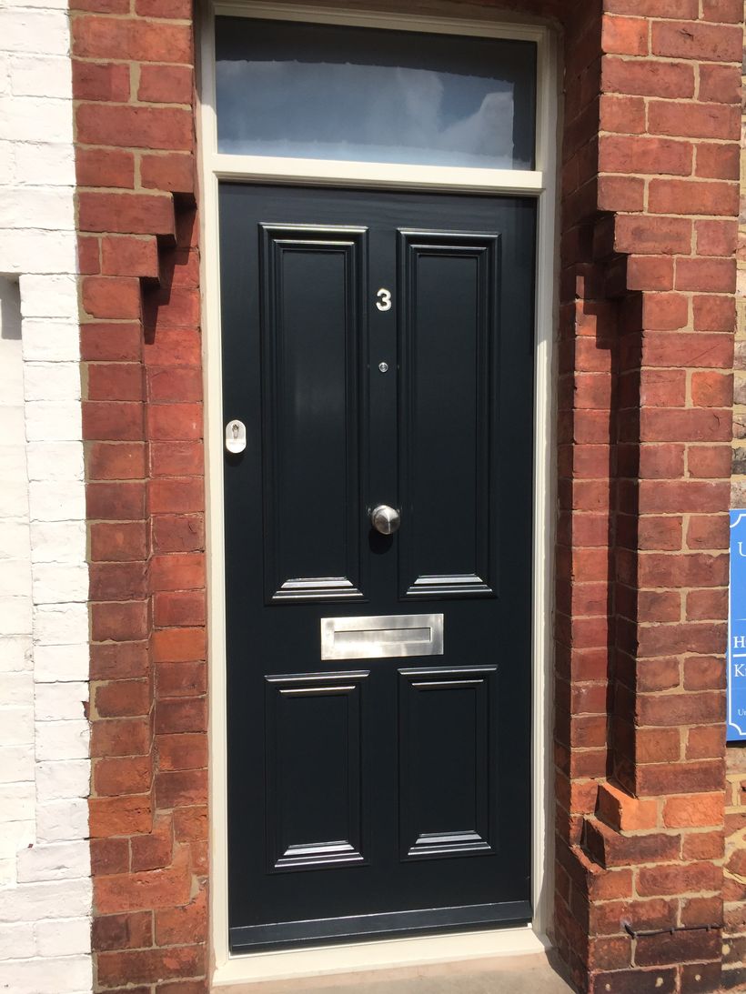 High-Security Timber Door, Leeds, made by Bailey-Hague Joinery