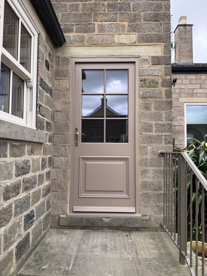 Bespoke Timber Front Door, made by Bailey-Hague Joinery
