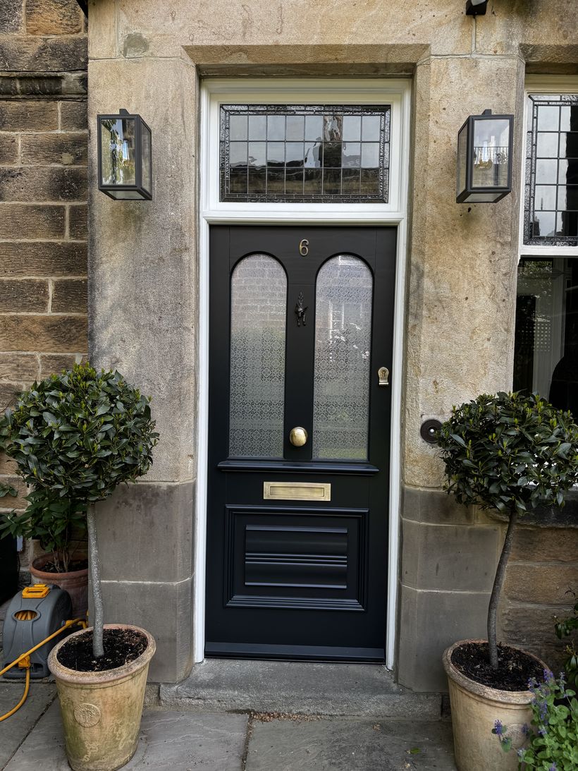 Panelled Timber Front Door, made by Bailey-Hague Joinery