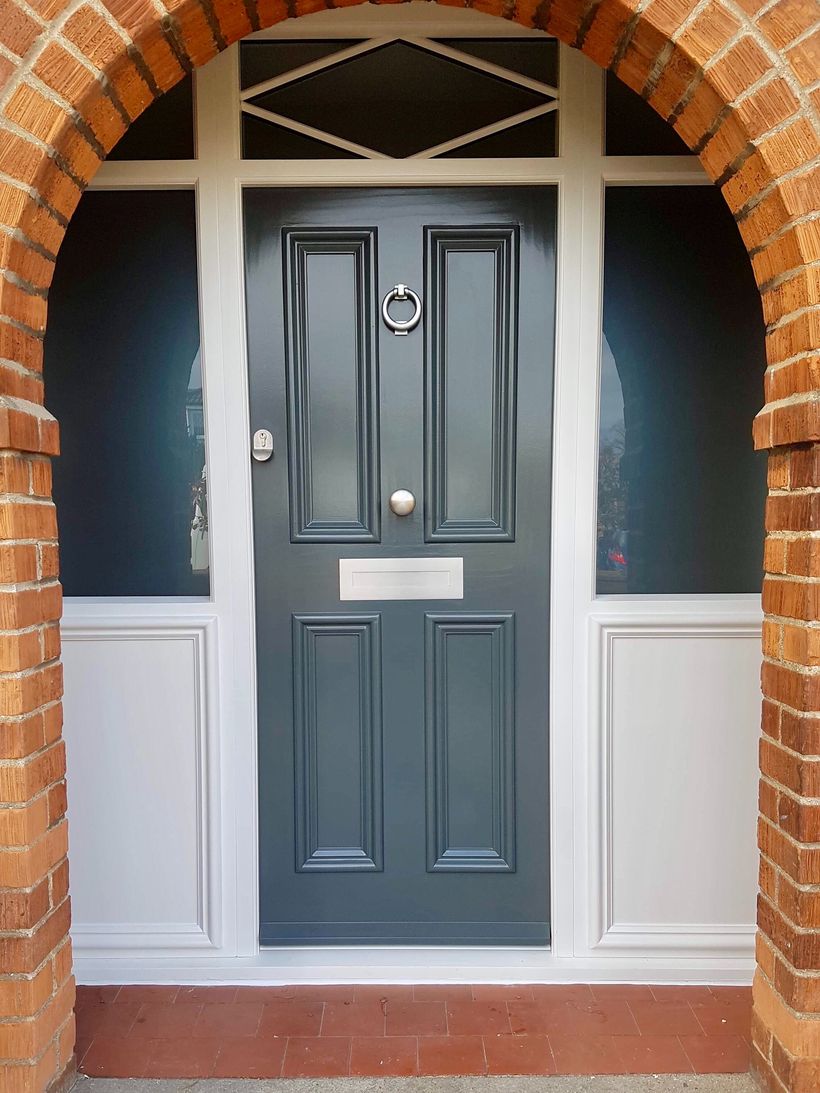 Timber Entrance Door, York, made by Bailey-Hague Joinery
