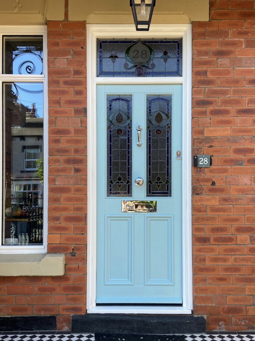 Traditional Wooden Door, made by Bailey-Hague Joinery